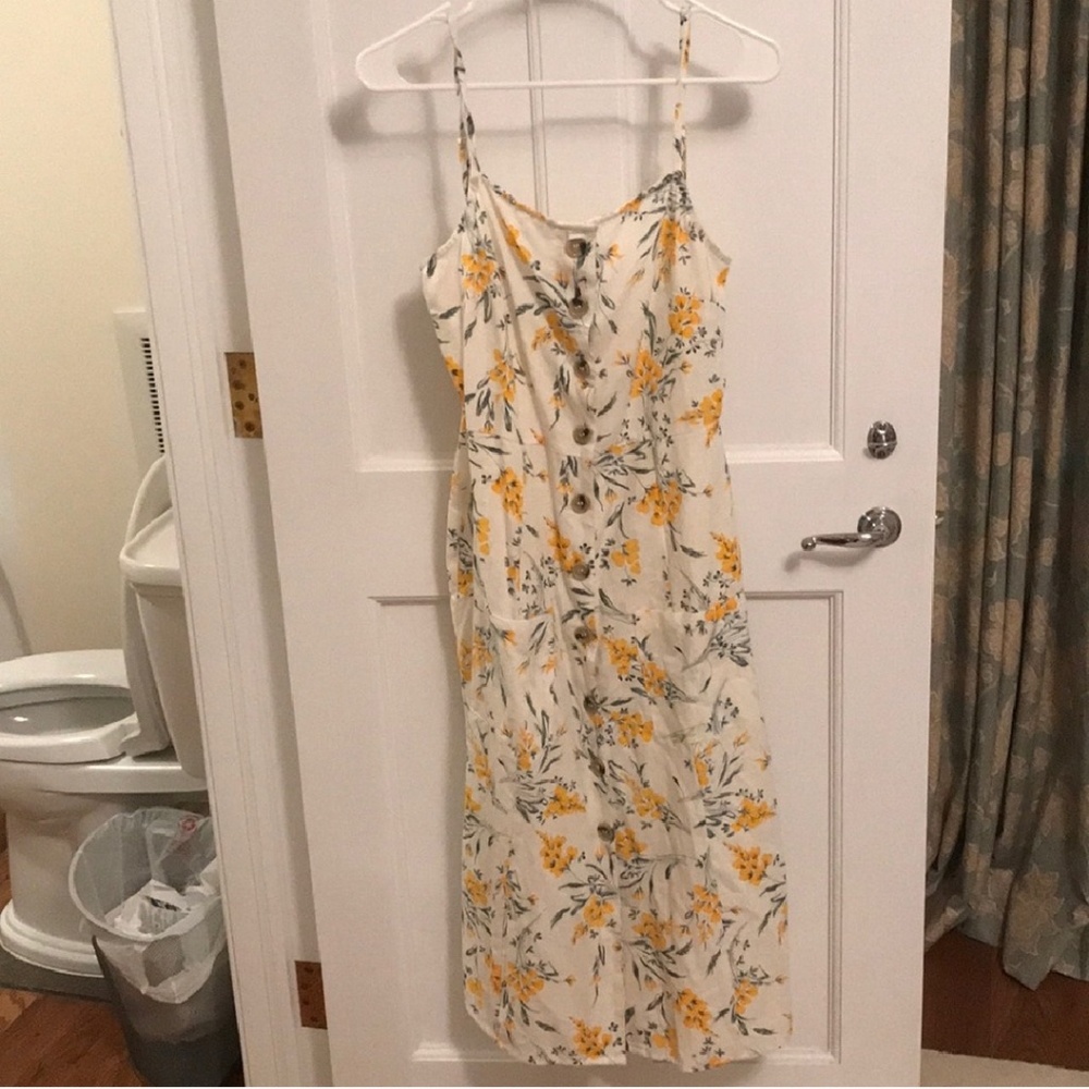 Asos Floral Midi Dress